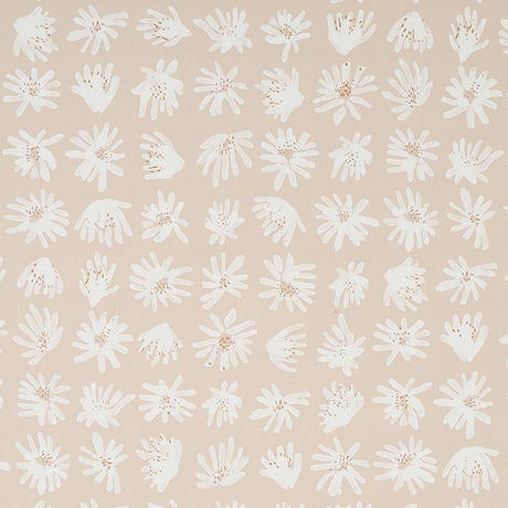 Schumacher Meadow Rock Neutral Wallpaper