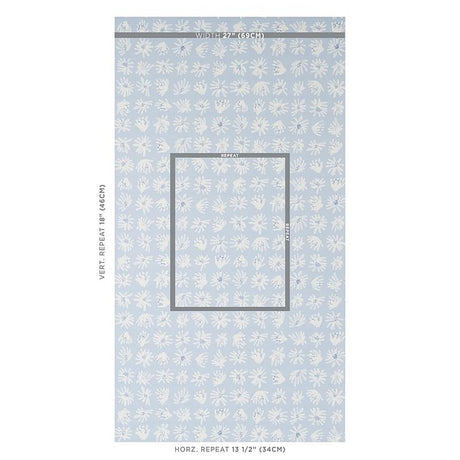 Schumacher Meadow Rock Sky Wallpaper