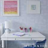 Schumacher Quansoo Ivory On Sky Wallpaper
