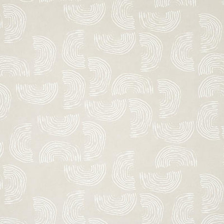 Schumacher Quansoo Ivory On Neutral Wallpaper