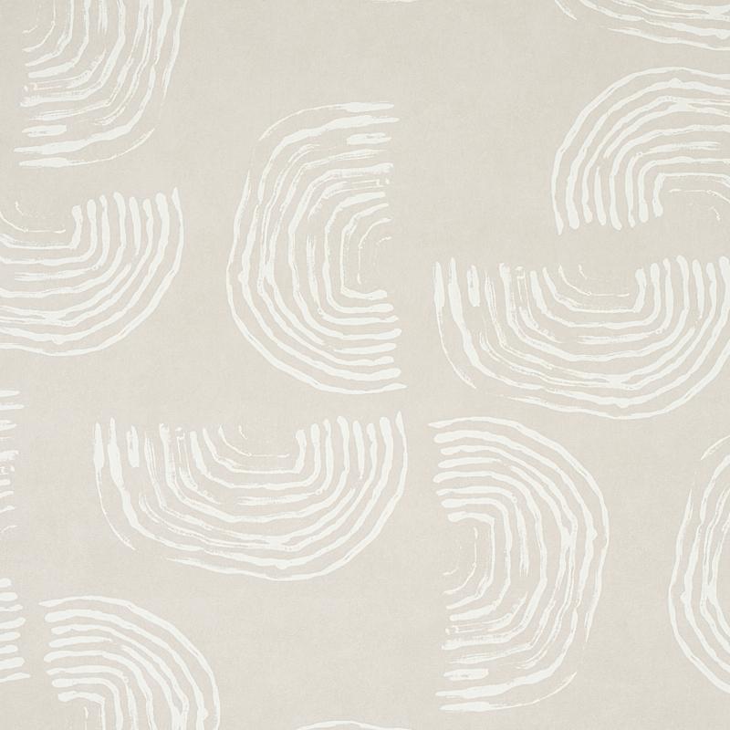 Schumacher Quansoo Ivory On Neutral Wallpaper