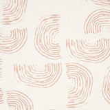 Schumacher Quansoo Coral On Ivory Wallpaper