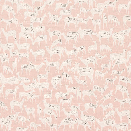 Schumacher Fauna Dusty Pink Fabric