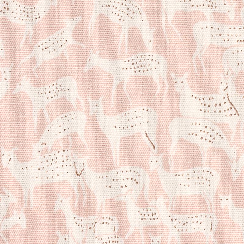 Schumacher Fauna Dusty Pink Fabric