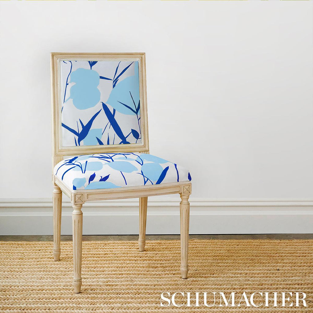 Schumacher Joan Blue Fabric