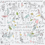 Schumacher Aviary Soft Multi Wallpaper