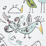 Schumacher Aviary Soft Multi Wallpaper