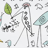 Schumacher Aviary Soft Multi Wallpaper