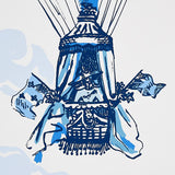 Schumacher Balloons Blue Wallpaper