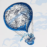 Schumacher Balloons Blue Wallpaper