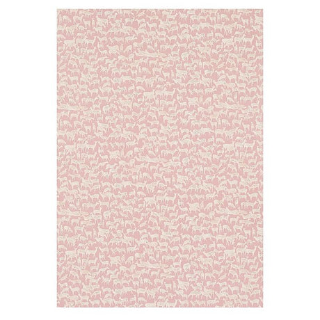 Schumacher Fauna Dusty Pink Wallpaper
