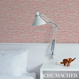 Schumacher Fauna Dusty Pink Wallpaper