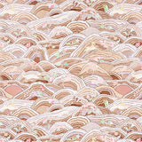 Schumacher Rolling Hills Mocha / Neutral Wallpaper