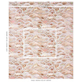 Schumacher Rolling Hills Mocha / Neutral Wallpaper