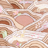 Schumacher Rolling Hills Mocha / Neutral Wallpaper