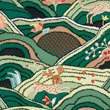 Schumacher Rolling Hills Green Wallpaper