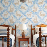 Schumacher Woburn Meadow Ice Wallpaper