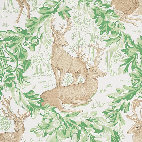 Schumacher Woburn Meadow Forest Wallpaper