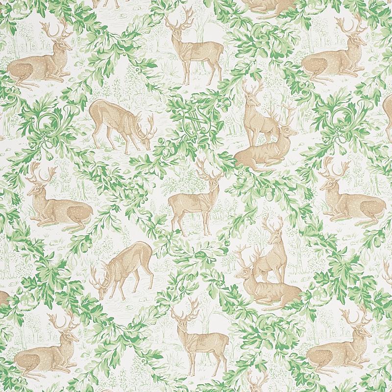 Schumacher Woburn Meadow Forest Wallpaper