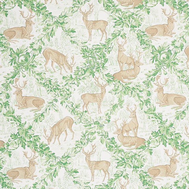 Schumacher Woburn Meadow Forest Wallpaper