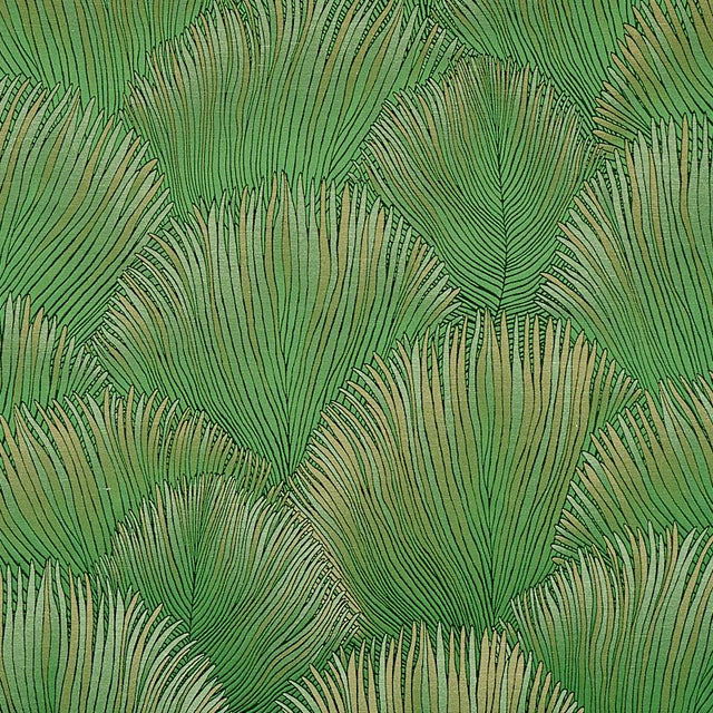 Schumacher Fondale Green Fabric