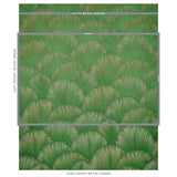 Schumacher Fondale Green Fabric