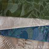 Schumacher Japura Forest Green Fabric