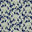 Schumacher Santarem Navy Fabric