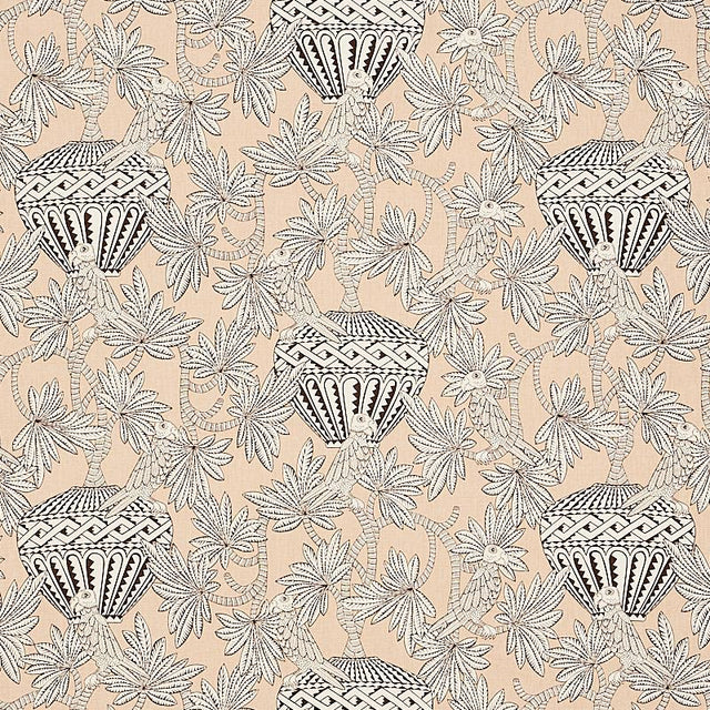 Schumacher Santarem Neutral Fabric