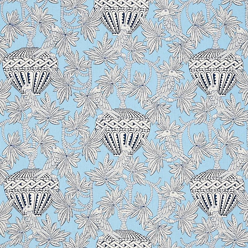 Schumacher Santarem Sky Fabric