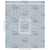 Schumacher Santarem Sky Fabric