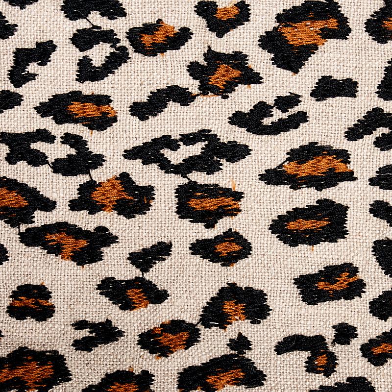 Schumacher Safari Black & Caramel Trim
