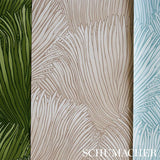 Schumacher Fondale Aqua Wallpaper