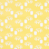Schumacher Reaching Out Lemonade Wallpaper