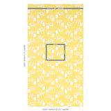 Schumacher Reaching Out Lemonade Wallpaper