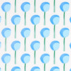 Schumacher Topiary Bluebell Wallpaper
