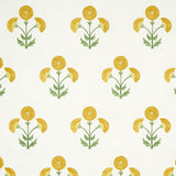 Schumacher Saranda Flower Marigold Wallpaper