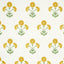 Schumacher Saranda Flower Marigold Wallpaper