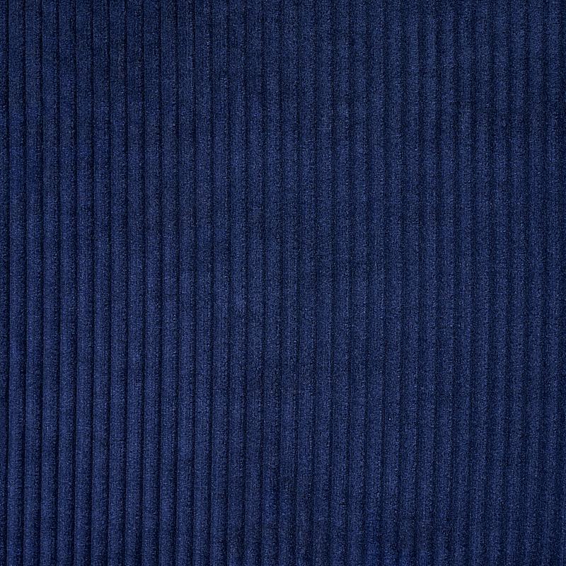 Schumacher Wyatt Corduroy Navy Fabric