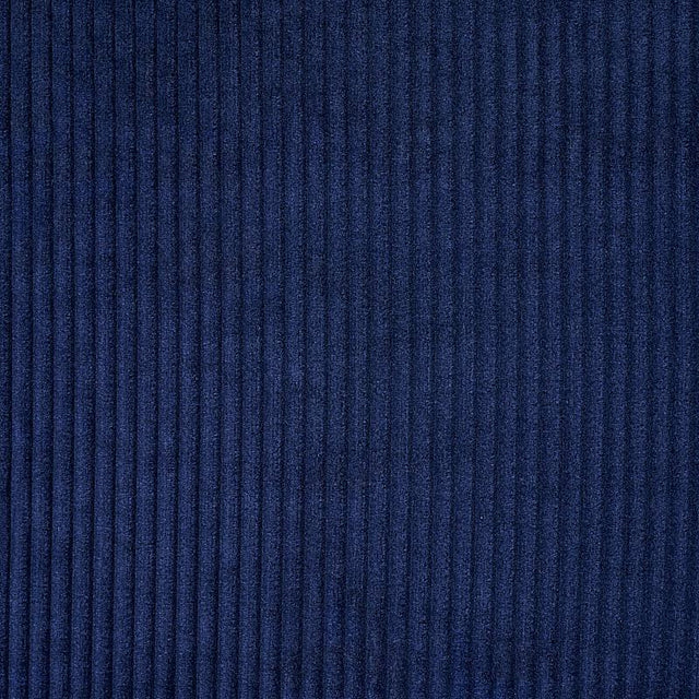 Schumacher Wyatt Corduroy Navy Fabric
