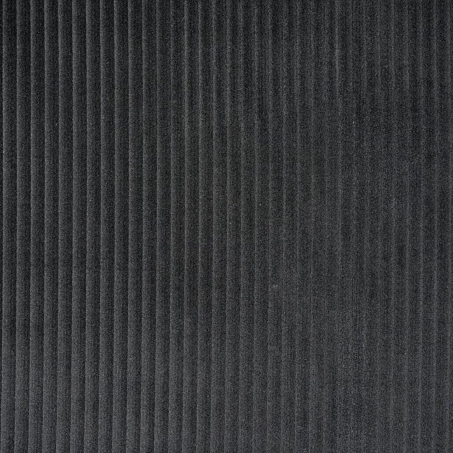 Schumacher Wyatt Corduroy Elephant Grey Fabric