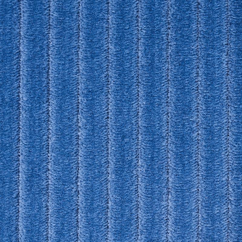 Schumacher Wyatt Corduroy Cadet Blue Fabric
