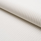 Schumacher Wyatt Corduroy Winter White Fabric