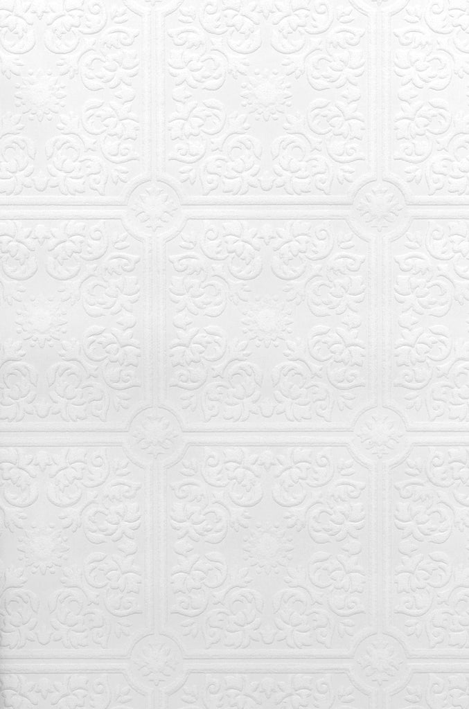 Brewster Home Fashions Nico Tile Paintable Wallpaper