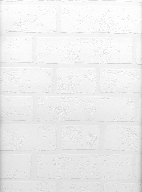 Brewster Home Fashions Bridgers Brick Paintable Wallpaper