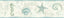 Brewster Home Fashions Island Bay Sea Green Starfish Border