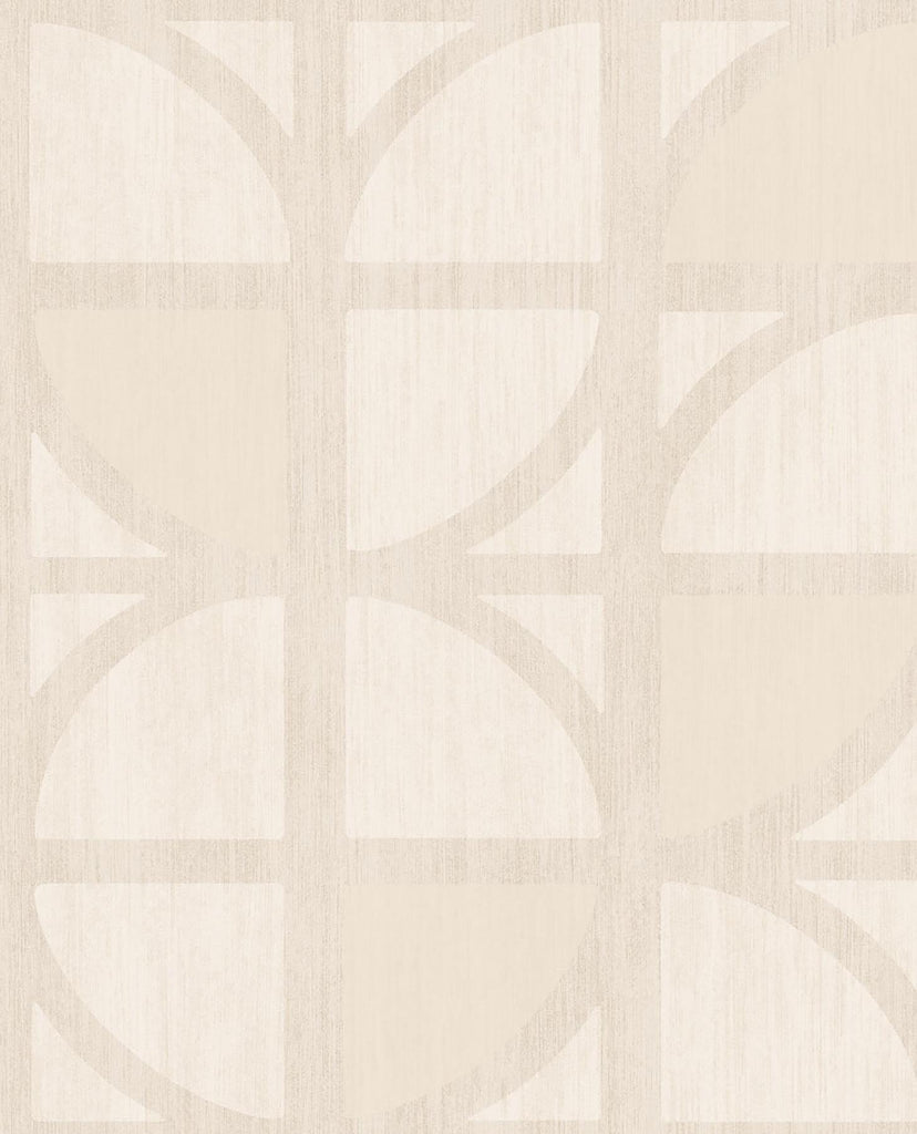 Brewster Home Fashions Tulip Cream Geometric Trellis Wallpaper