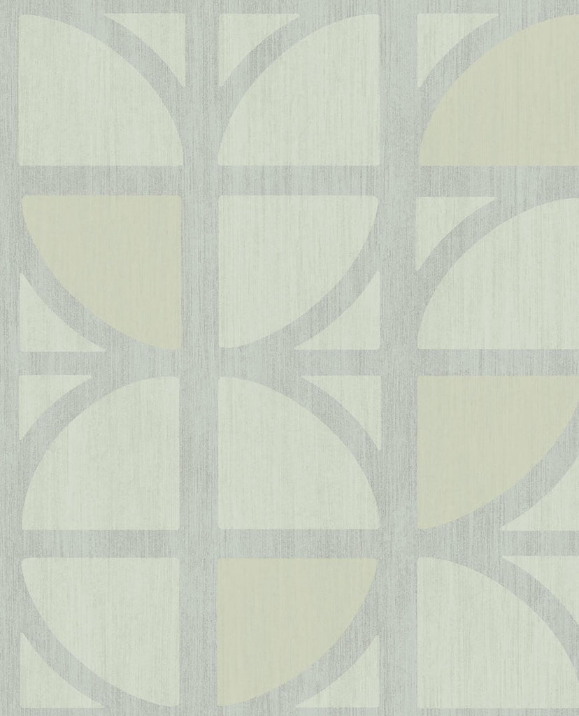 Brewster Home Fashions Tulip Geometric Trellis Mint Wallpaper