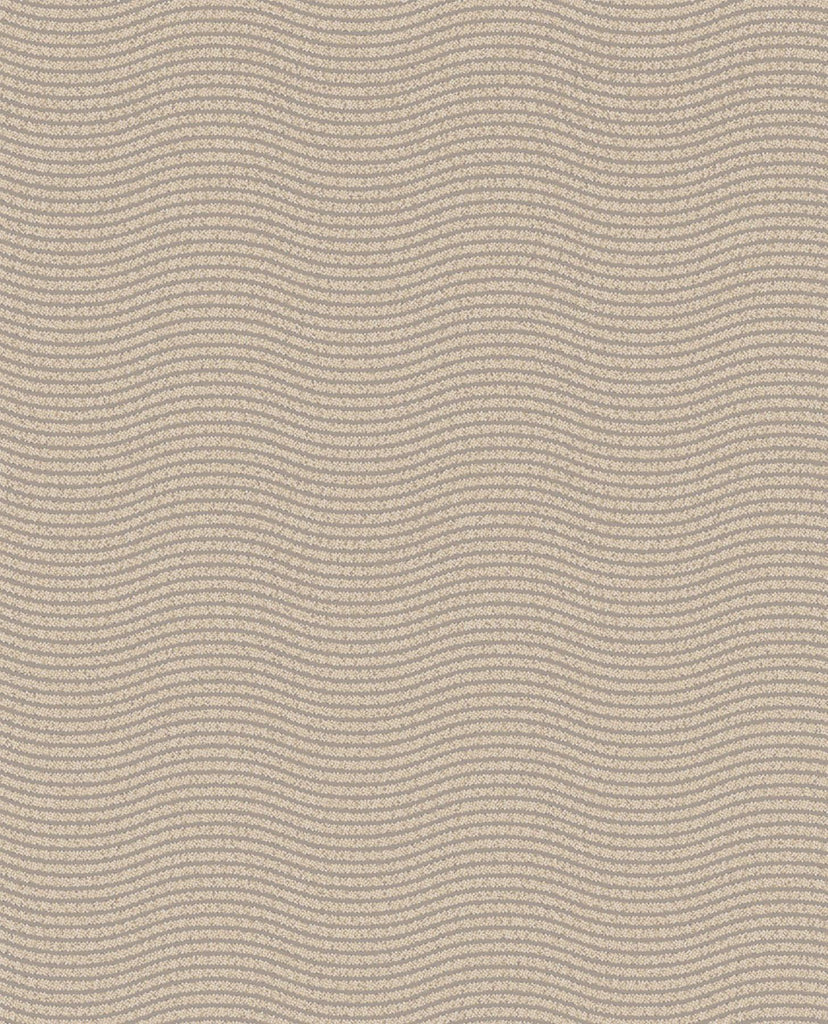 Brewster Home Fashions Curves Glittering Waves Bronze Wallpaper