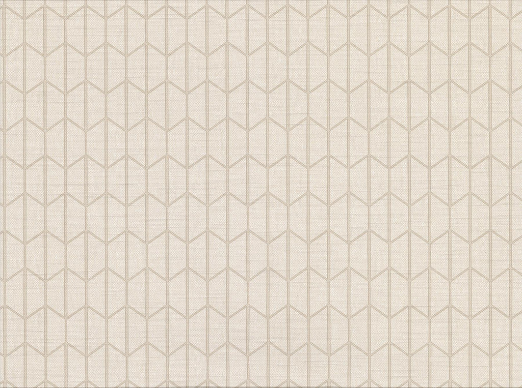 Brewster Home Fashions Gauntlet Cream Geometric Wallpaper